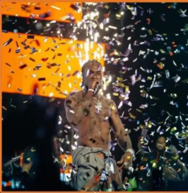 Burna Boy Appears On Electronic Billboards In Times Square, New York